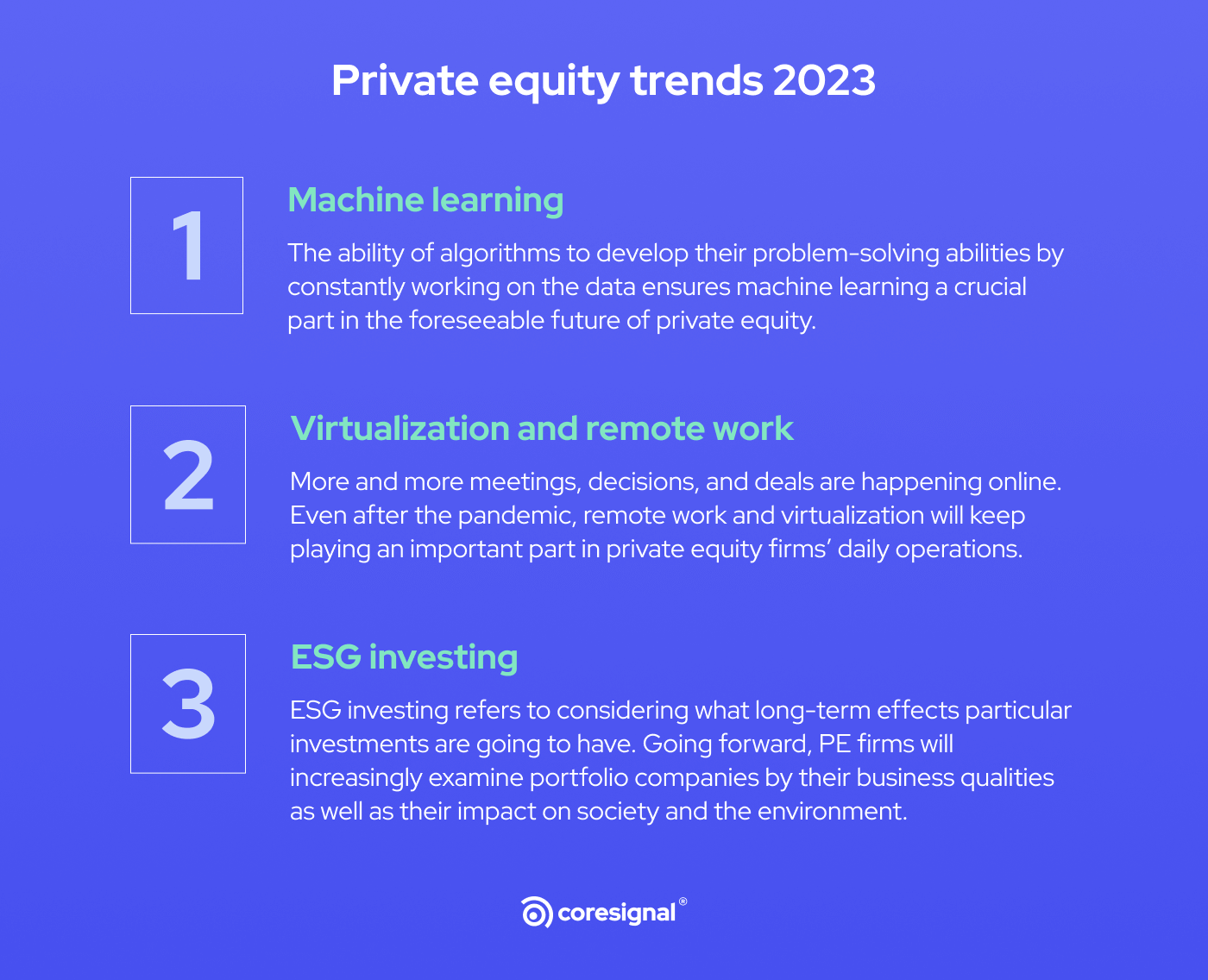 Top 3 Private Equity Trends in 2023 Coresignal